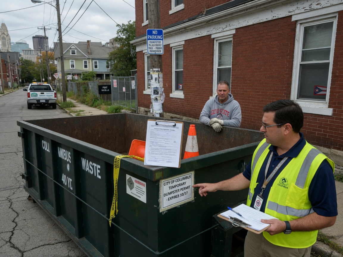 When Do You Need a Permit for Dumpster Rental in Columbus